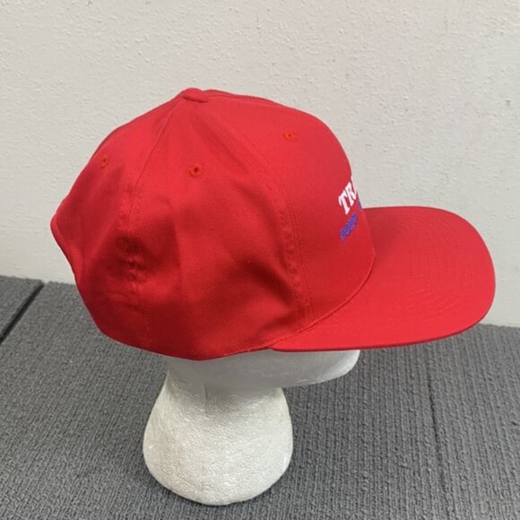 Trier Ford Chrysler Snapback Hat Mens OSFA Red Baseball Cap Attractive Headwear - Picture 8 of 12